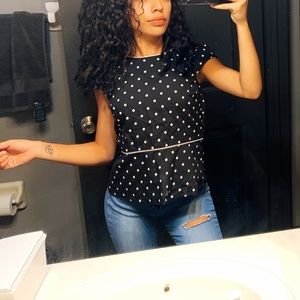 LOFT | Polka Dot Shirt